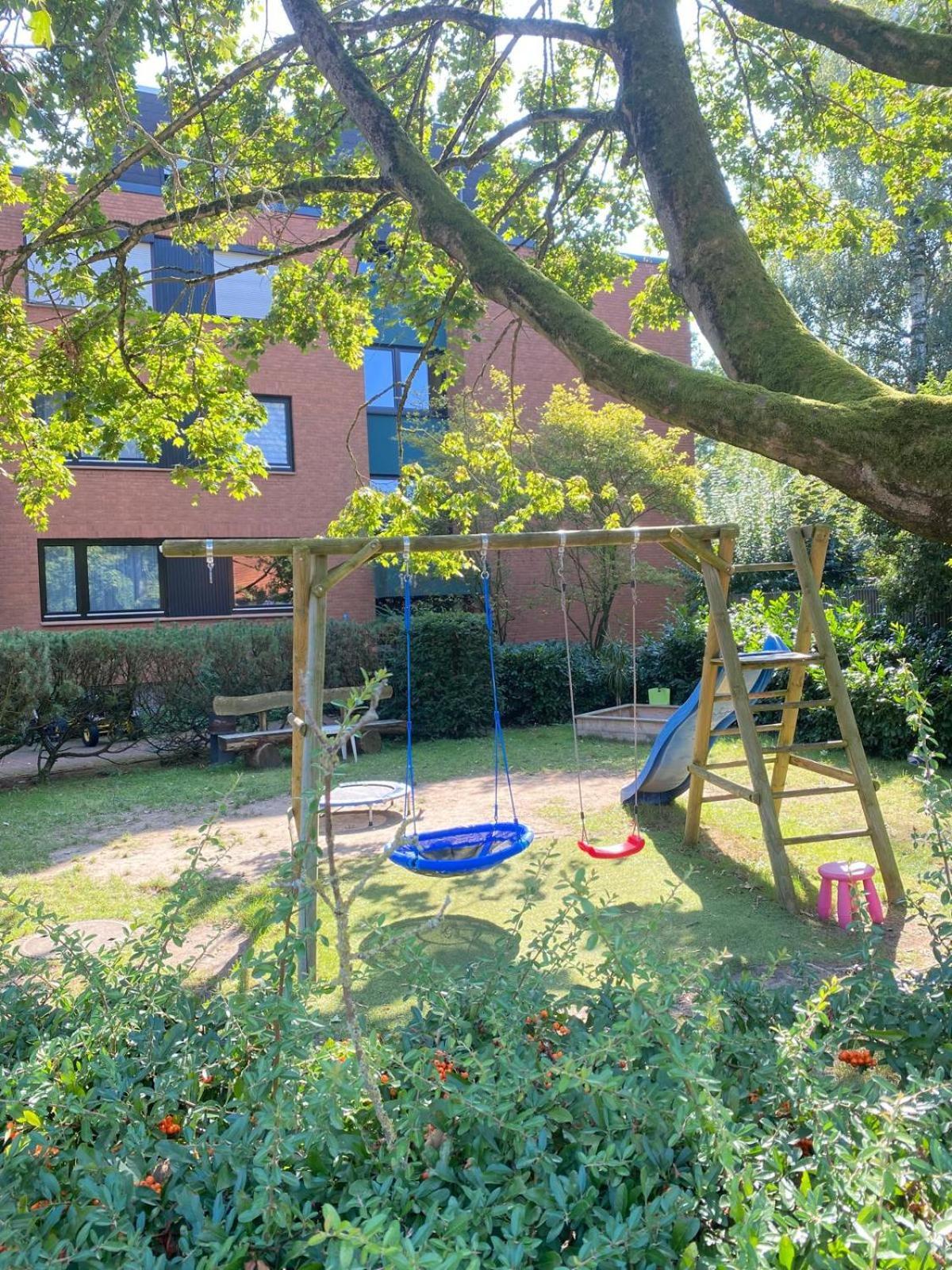 Moderne 2-Zimmer-Wohnung Mit Garten Ганновер Экстерьер фото