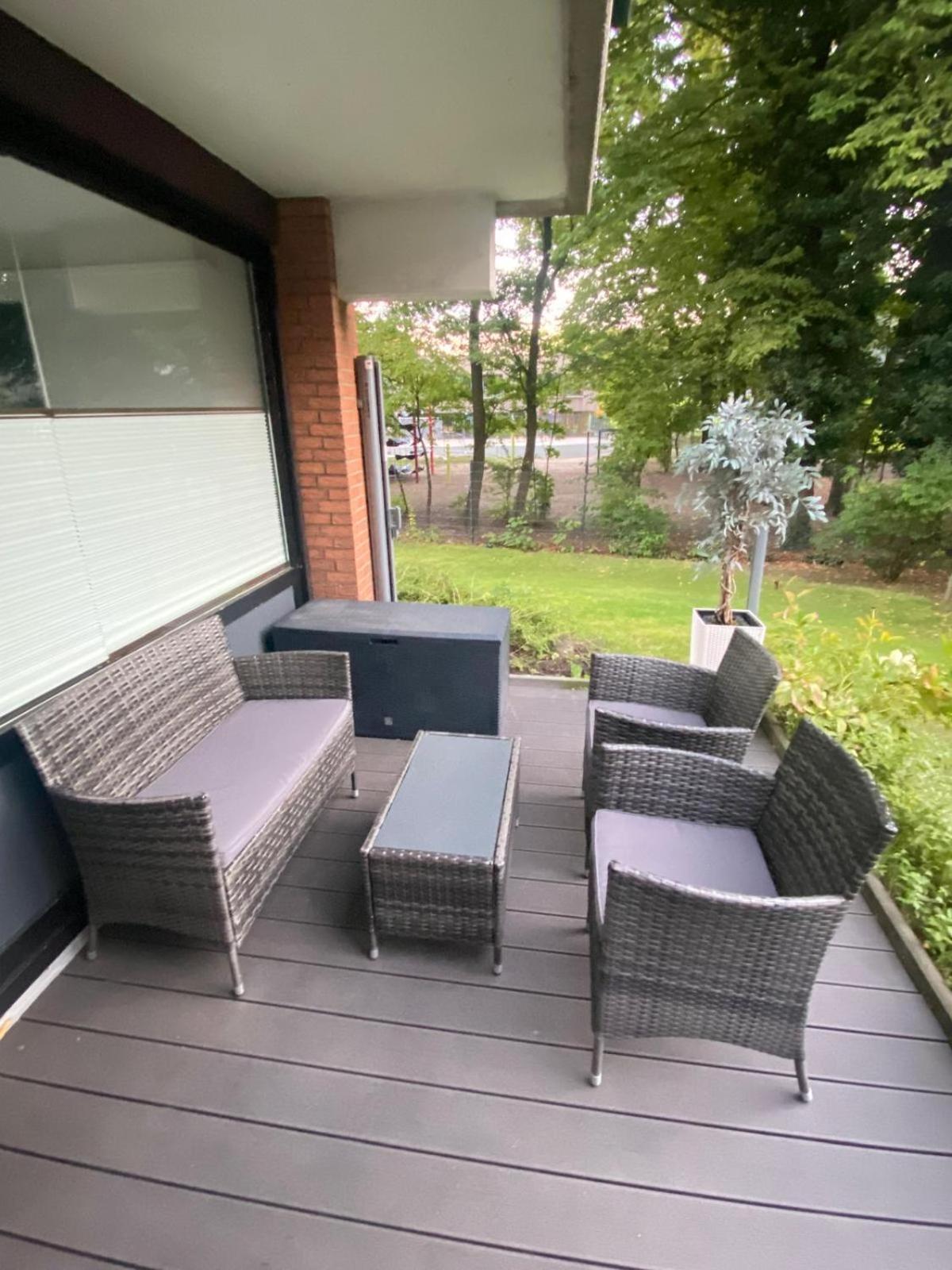 Moderne 2-Zimmer-Wohnung Mit Garten Ганновер Экстерьер фото